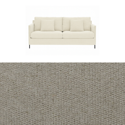 Klädsel till soffa Furninova Petito 3 sits Tyg Brooklyn