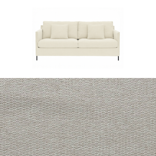 Klädsel till soffa Furninova Petito 3 sits Tyg Brooklyn