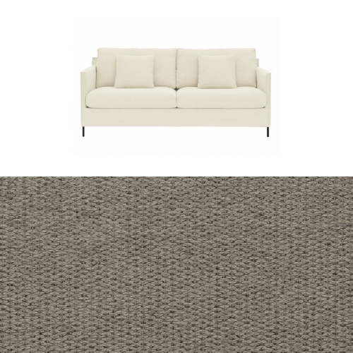 Klädsel till soffa Furninova Petito 3 sits Tyg Brooklyn