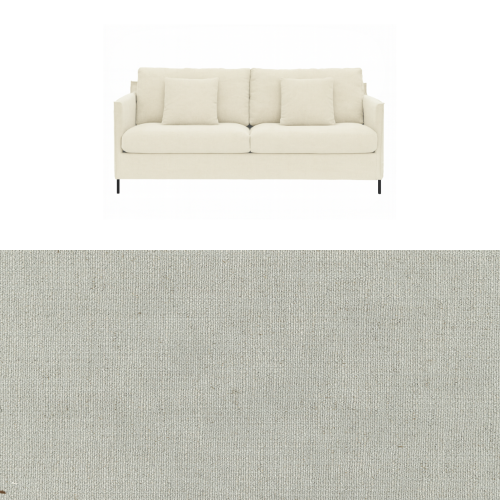 Klädsel till soffa Furninova Petito 3 sits Tyg Chloe