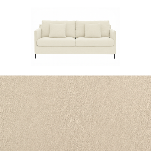 Klädsel till soffa Furninova Petito 3 sits Tyg Crown Velvet