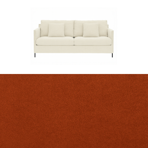 Klädsel till soffa Furninova Petito 3 sits Tyg Crown Velvet