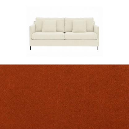 Klädsel till soffa Furninova Petito 3 sits Tyg Crown Velvet