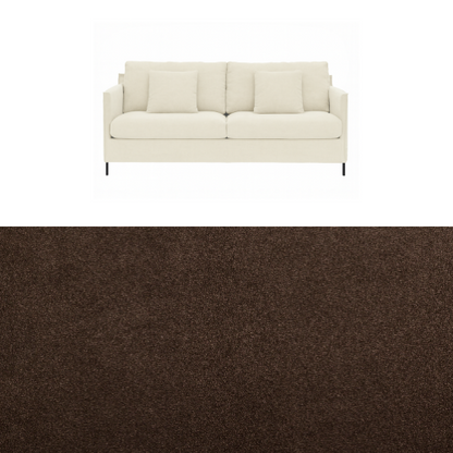 Klädsel till soffa Furninova Petito 3 sits Tyg Crown Velvet