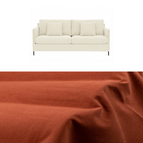 Klädsel till soffa Furninova Petito 3 sits Tyg Caleido