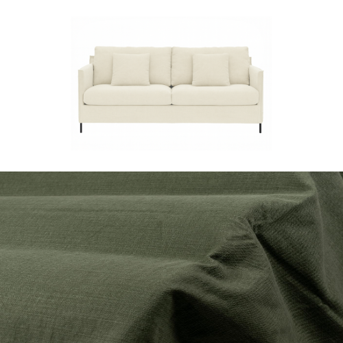 Klädsel till soffa Furninova Petito 3 sits Tyg Caleido