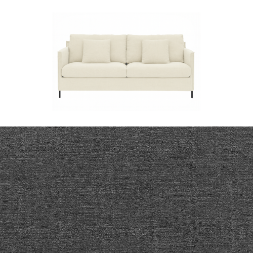 Klädsel till soffa Furninova Petito 3 sits Tyg Canyon