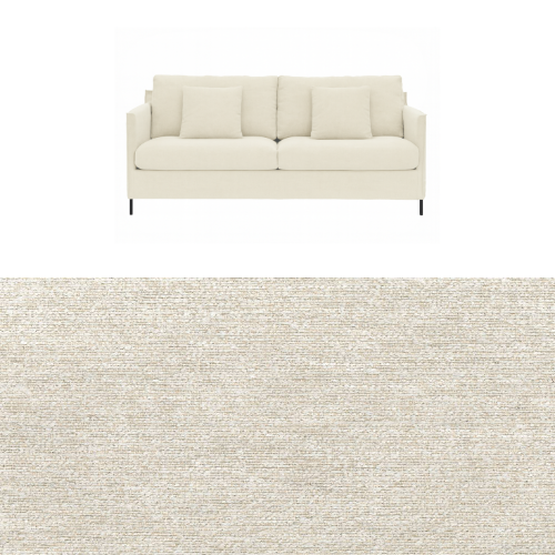 Klädsel till soffa Furninova Petito 3 sits Tyg Canyon