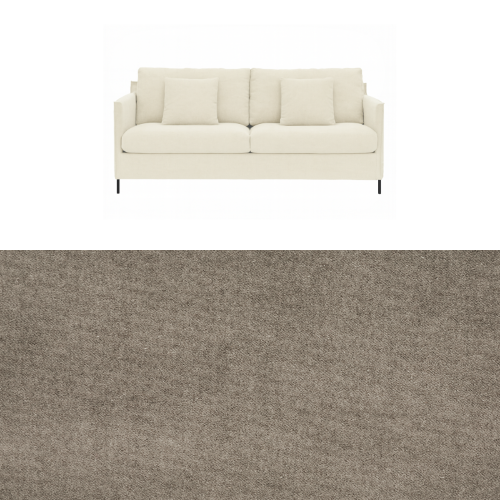 Klädsel till soffa Furninova Petito 3 sits Tyg Claude