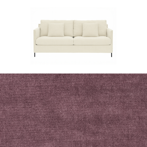 Klädsel till soffa Furninova Petito 3 sits Tyg Claude