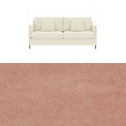 Klädsel till soffa Furninova Petito 3 sits Tyg Claude