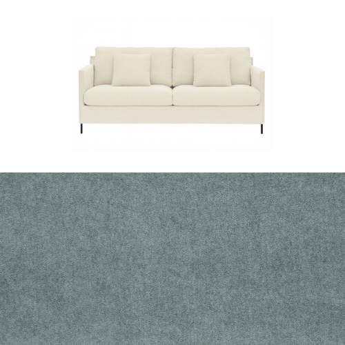 Klädsel till soffa Furninova Petito 3 sits Tyg Claude