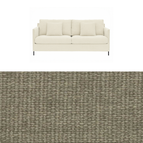 Klädsel till soffa Furninova Petito 3 sits Tyg Creta