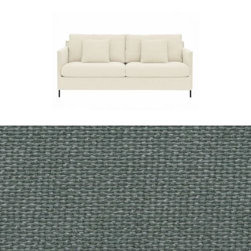 Klädsel till soffa Furninova Petito 3 sits Tyg Creta