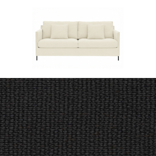 Klädsel till soffa Furninova Petito 3 sits Tyg Creta