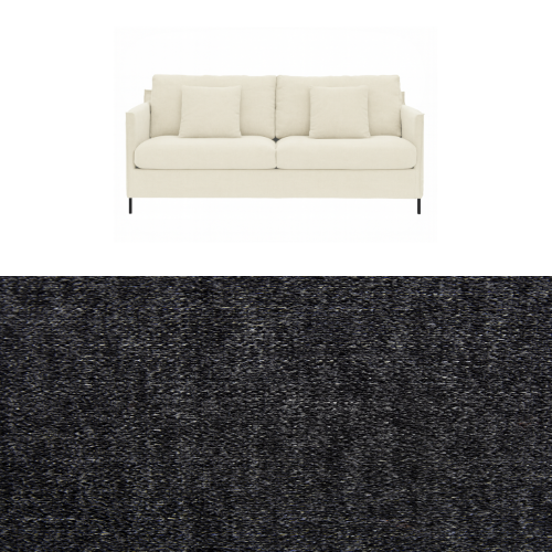 Klädsel till soffa Furninova Petito 3 sits Tyg Darwin