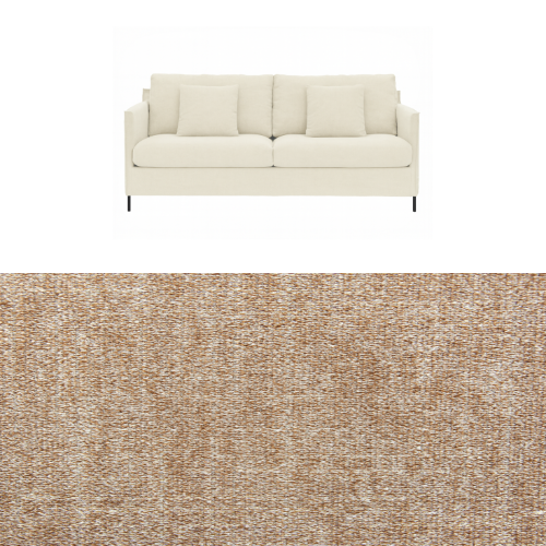 Klädsel till soffa Furninova Petito 3 sits Tyg Darwin