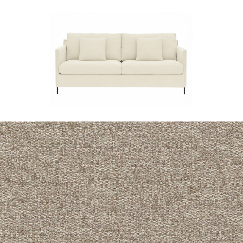 Klädsel till soffa Furninova Petito 3 sits Tyg Davos