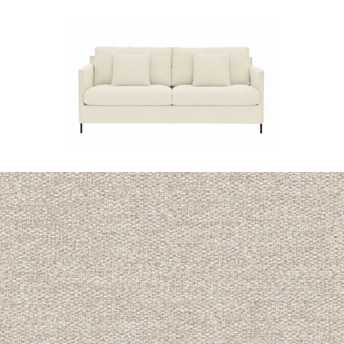 Klädsel till soffa Furninova Petito 3 sits Tyg Davos