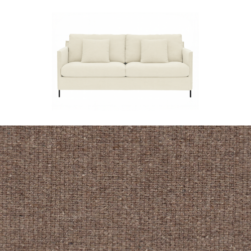 Klädsel till soffa Furninova Petito 3 sits Tyg Denver