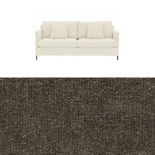 Klädsel till soffa Furninova Petito 3 sits Tyg Denver