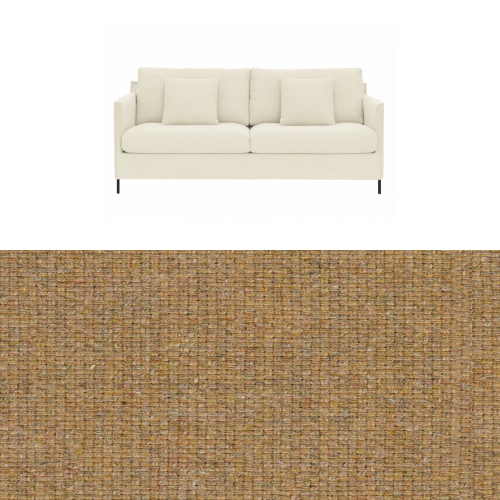 Klädsel till soffa Furninova Petito 3 sits Tyg Denver