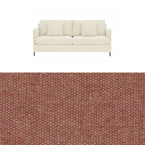 Klädsel till soffa Furninova Petito 3 sits Tyg Denver