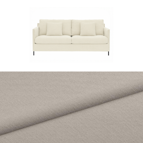 Klädsel till soffa Furninova Petito 3 sits Tyg Fortis