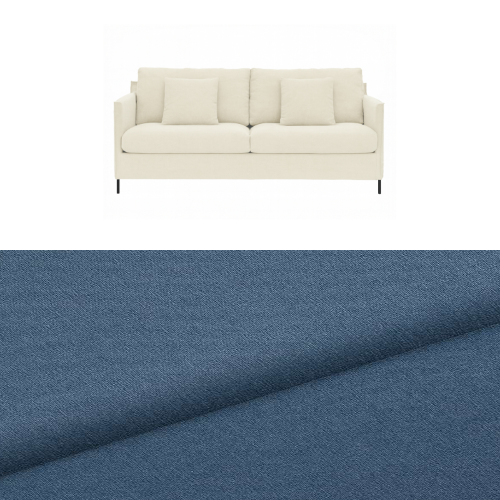 Klädsel till soffa Furninova Petito 3 sits Tyg Fortis