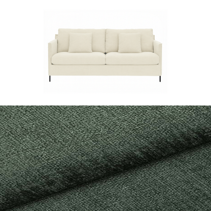 Klädsel till soffa Furninova Petito 3 sits Tyg Lemma Chenille