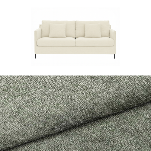 Klädsel till soffa Furninova Petito 3 sits Tyg Lemma Chenille