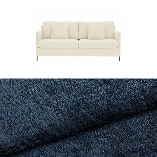 Klädsel till soffa Furninova Petito 3 sits Tyg Lemma Chenille