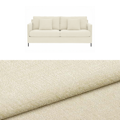 Klädsel till soffa Furninova Petito 3 sits Tyg Lemma Chenille