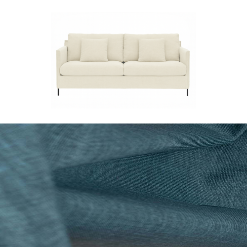 Klädsel till soffa Furninova Petito 3 sits Tyg Lido