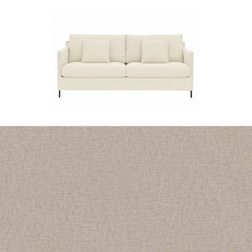 Klädsel till soffa Furninova Petito 3 sits Tyg Lido