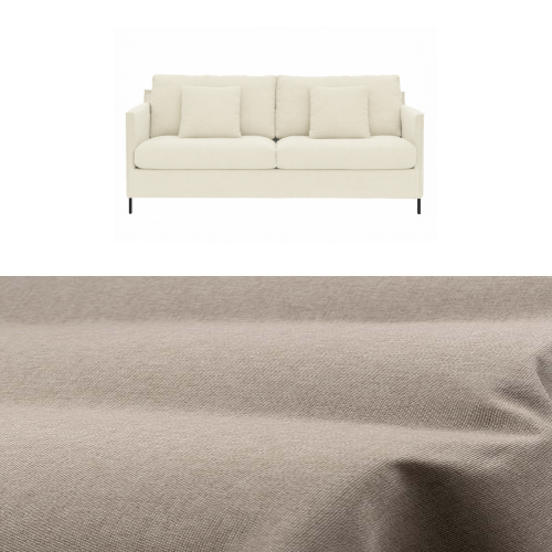 Klädsel till soffa Furninova Petito 3 sits Tyg Lido