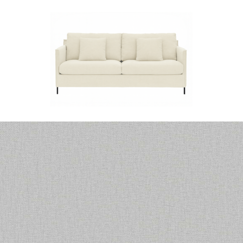 Klädsel till soffa Furninova Petito 3 sits Tyg Lido