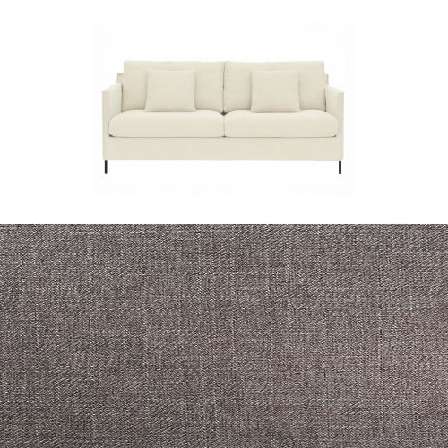 Klädsel till soffa Furninova Petito 3 sits Tyg Linea