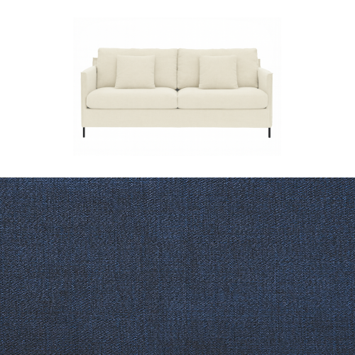 Klädsel till soffa Furninova Petito 3 sits Tyg Linea