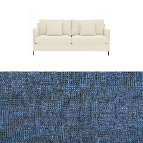 Klädsel till soffa Furninova Petito 3 sits Tyg Linea