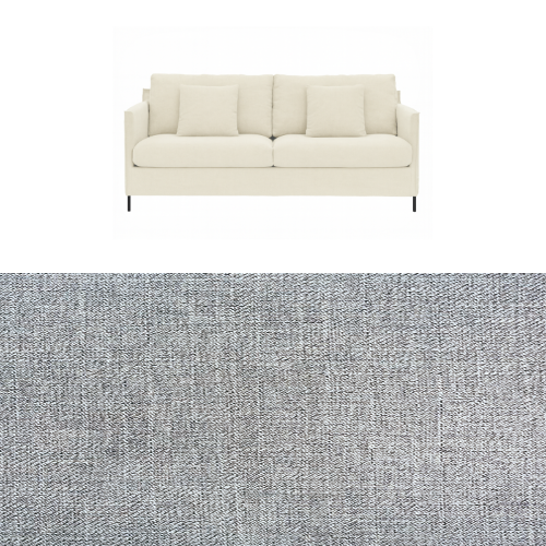 Klädsel till soffa Furninova Petito 3 sits Tyg Linea