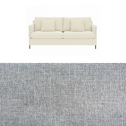 Klädsel till soffa Furninova Petito 3 sits Tyg Linea