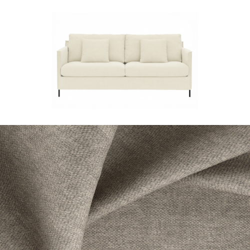 Klädsel till soffa Furninova Petito 3 sits Tyg Lucca