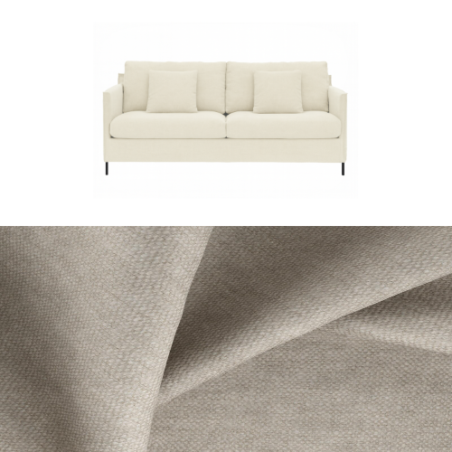 Klädsel till soffa Furninova Petito 3 sits Tyg Lucca