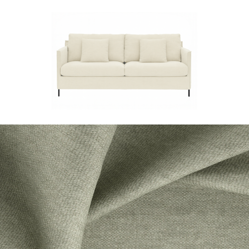 Klädsel till soffa Furninova Petito 3 sits Tyg Lucca