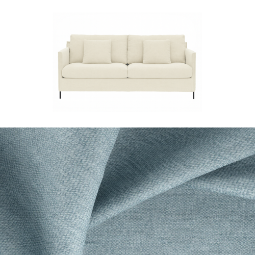 Klädsel till soffa Furninova Petito 3 sits Tyg Lucca