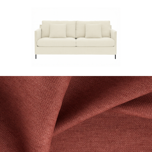 Klädsel till soffa Furninova Petito 3 sits Tyg Lucca