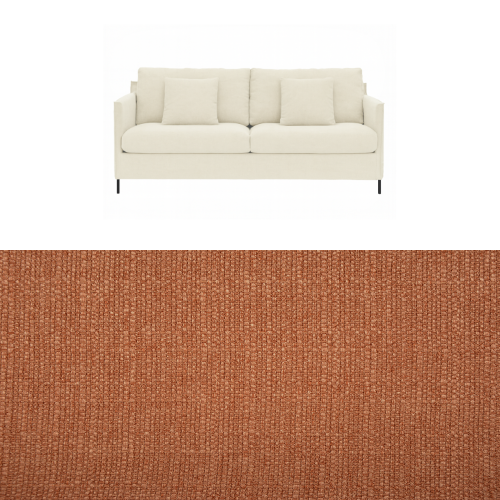 Klädsel till soffa Furninova Petito 3 sits Tyg Madeira