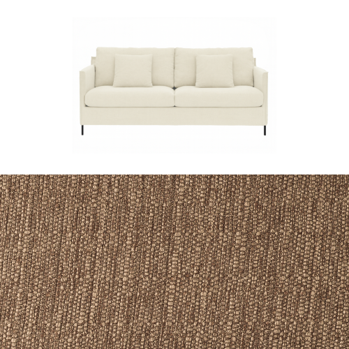 Klädsel till soffa Furninova Petito 3 sits Tyg Madeira