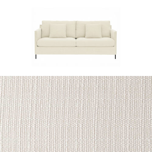 Klädsel till soffa Furninova Petito 3 sits Tyg Madeira